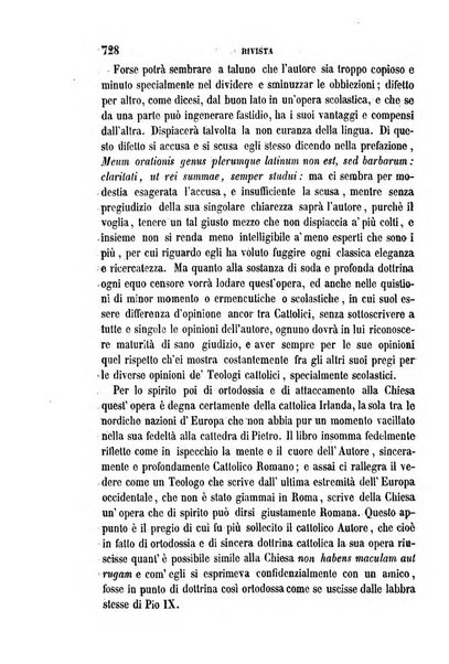 La civiltà cattolica pubblicazione periodica per tutta l'Italia