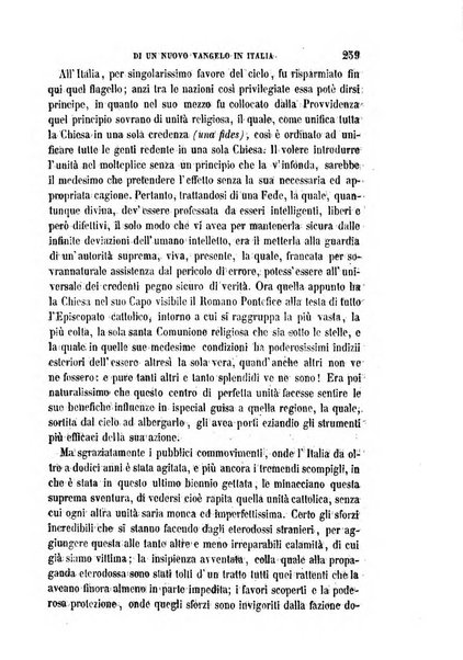 La civiltà cattolica pubblicazione periodica per tutta l'Italia