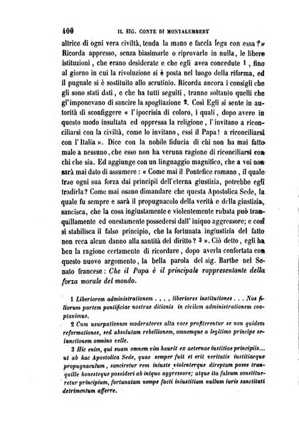 La civiltà cattolica pubblicazione periodica per tutta l'Italia