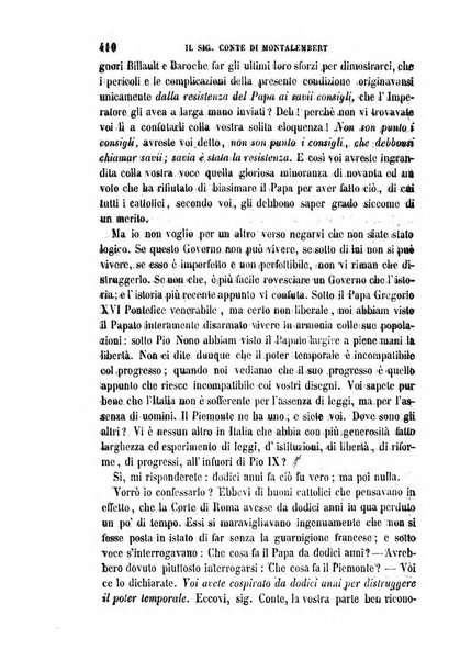 La civiltà cattolica pubblicazione periodica per tutta l'Italia