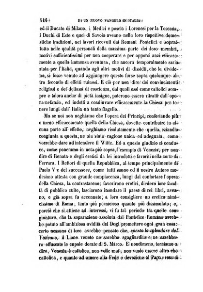 La civiltà cattolica pubblicazione periodica per tutta l'Italia