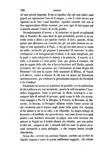 La civiltà cattolica pubblicazione periodica per tutta l'Italia