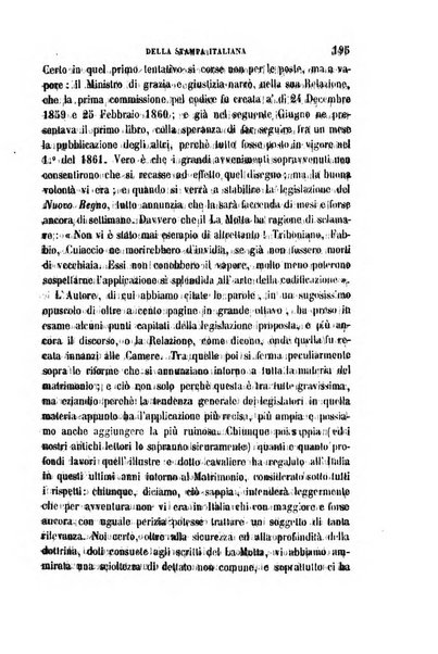 La civiltà cattolica pubblicazione periodica per tutta l'Italia