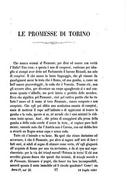 La civiltà cattolica pubblicazione periodica per tutta l'Italia