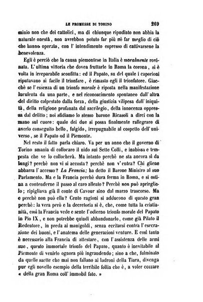 La civiltà cattolica pubblicazione periodica per tutta l'Italia