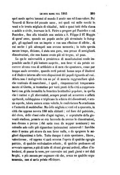 La civiltà cattolica pubblicazione periodica per tutta l'Italia