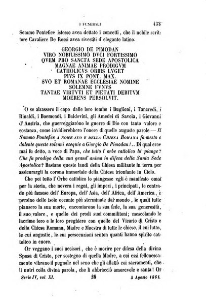 La civiltà cattolica pubblicazione periodica per tutta l'Italia