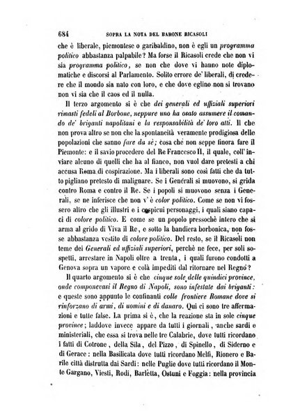 La civiltà cattolica pubblicazione periodica per tutta l'Italia