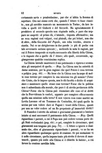 La civiltà cattolica pubblicazione periodica per tutta l'Italia