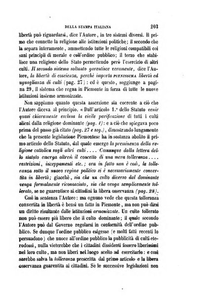 La civiltà cattolica pubblicazione periodica per tutta l'Italia