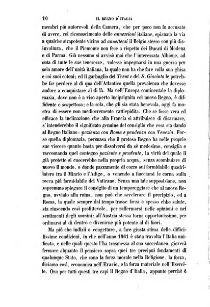 La civiltà cattolica pubblicazione periodica per tutta l'Italia