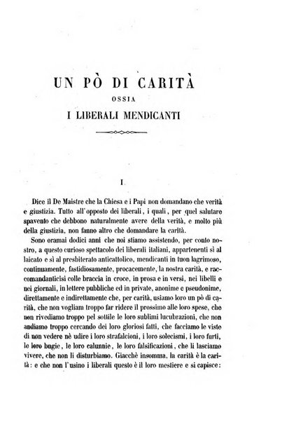 La civiltà cattolica pubblicazione periodica per tutta l'Italia