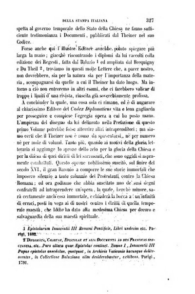 La civiltà cattolica pubblicazione periodica per tutta l'Italia