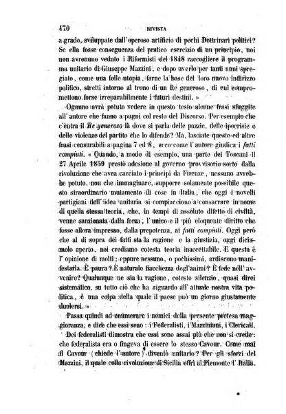 La civiltà cattolica pubblicazione periodica per tutta l'Italia