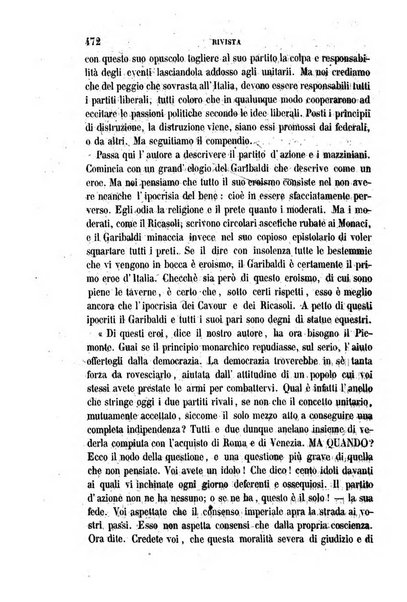 La civiltà cattolica pubblicazione periodica per tutta l'Italia