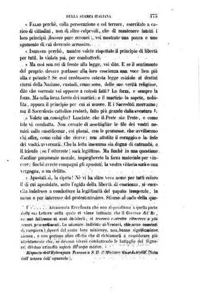 La civiltà cattolica pubblicazione periodica per tutta l'Italia