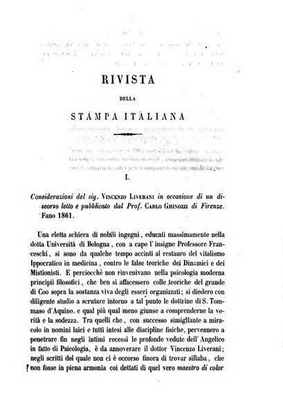 La civiltà cattolica pubblicazione periodica per tutta l'Italia