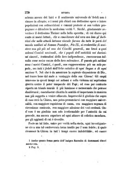 La civiltà cattolica pubblicazione periodica per tutta l'Italia