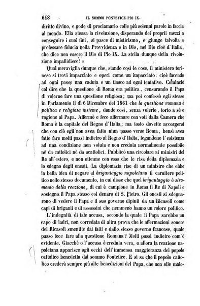 La civiltà cattolica pubblicazione periodica per tutta l'Italia