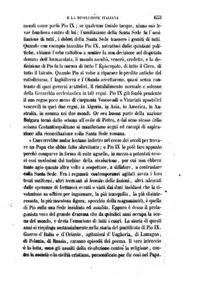 La civiltà cattolica pubblicazione periodica per tutta l'Italia