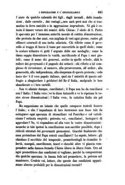 La civiltà cattolica pubblicazione periodica per tutta l'Italia