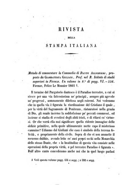 La civiltà cattolica pubblicazione periodica per tutta l'Italia