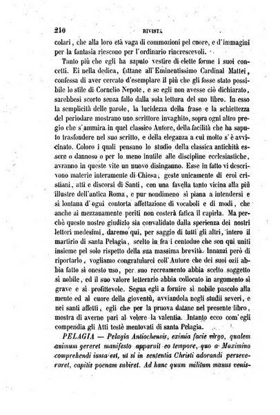 La civiltà cattolica pubblicazione periodica per tutta l'Italia