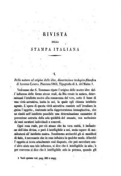 La civiltà cattolica pubblicazione periodica per tutta l'Italia