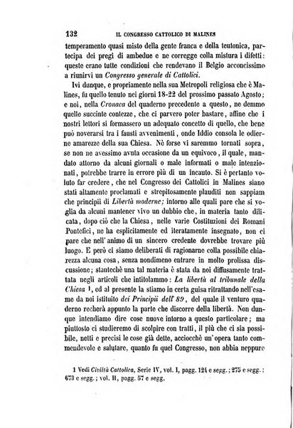 La civiltà cattolica pubblicazione periodica per tutta l'Italia