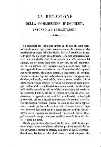 La civiltà cattolica pubblicazione periodica per tutta l'Italia