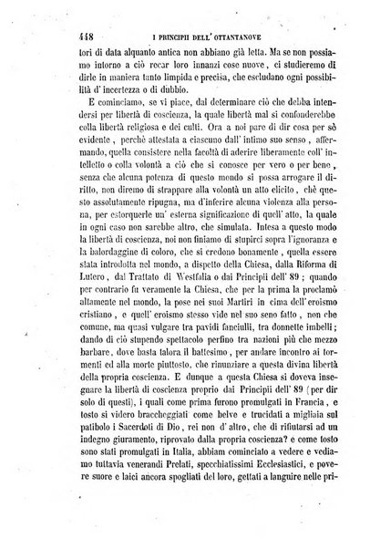 La civiltà cattolica pubblicazione periodica per tutta l'Italia