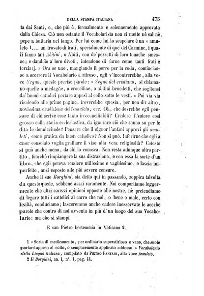 La civiltà cattolica pubblicazione periodica per tutta l'Italia