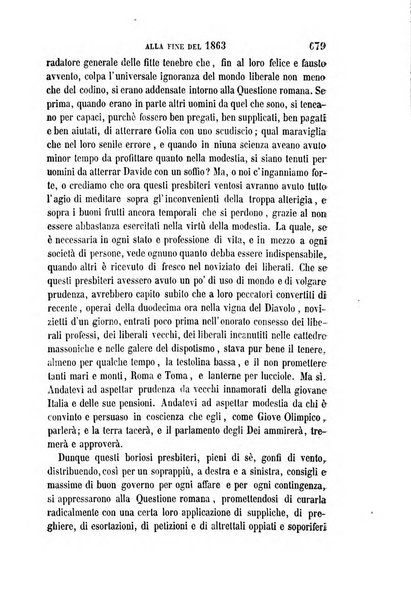 La civiltà cattolica pubblicazione periodica per tutta l'Italia