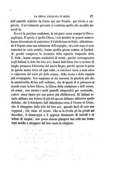 La civiltà cattolica pubblicazione periodica per tutta l'Italia