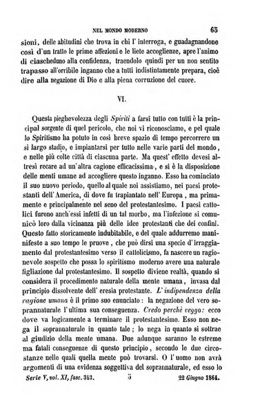 La civiltà cattolica pubblicazione periodica per tutta l'Italia