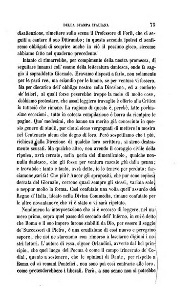 La civiltà cattolica pubblicazione periodica per tutta l'Italia