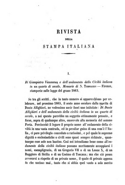 La civiltà cattolica pubblicazione periodica per tutta l'Italia