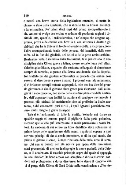 La civiltà cattolica pubblicazione periodica per tutta l'Italia