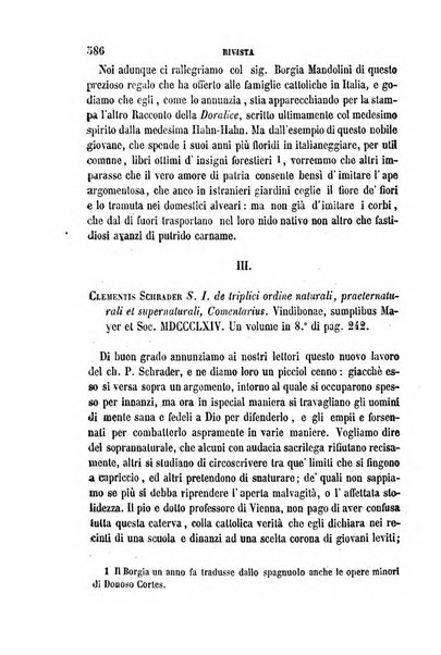 La civiltà cattolica pubblicazione periodica per tutta l'Italia