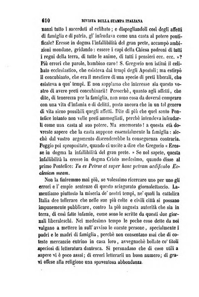 La civiltà cattolica pubblicazione periodica per tutta l'Italia