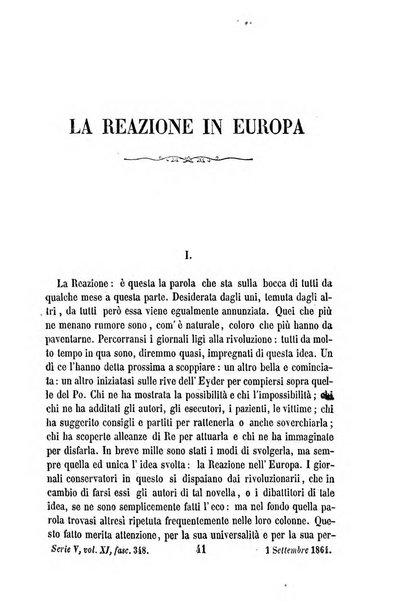 La civiltà cattolica pubblicazione periodica per tutta l'Italia