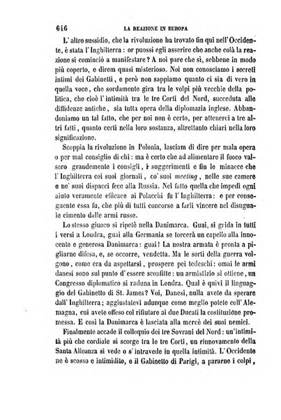 La civiltà cattolica pubblicazione periodica per tutta l'Italia