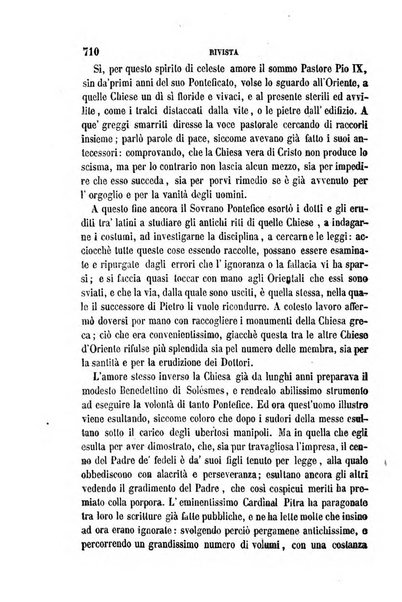 La civiltà cattolica pubblicazione periodica per tutta l'Italia