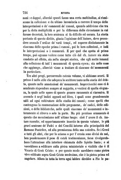 La civiltà cattolica pubblicazione periodica per tutta l'Italia