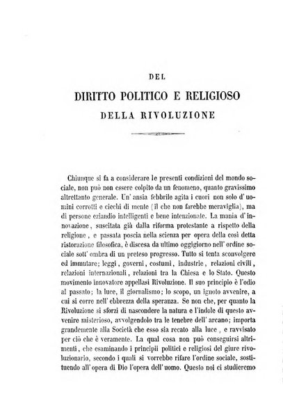 La civiltà cattolica pubblicazione periodica per tutta l'Italia