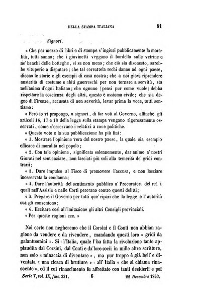 La civiltà cattolica pubblicazione periodica per tutta l'Italia