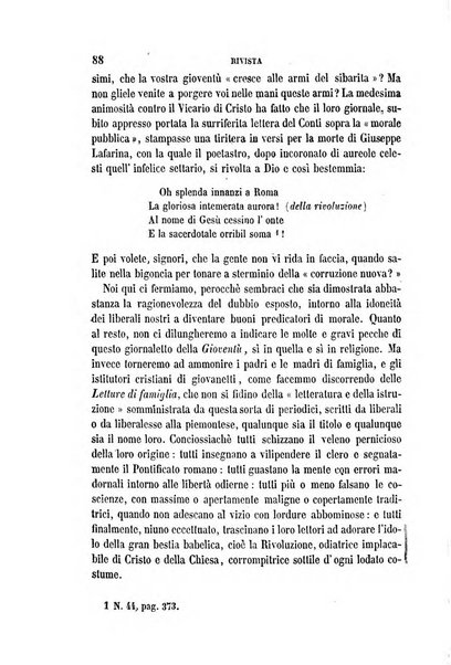 La civiltà cattolica pubblicazione periodica per tutta l'Italia