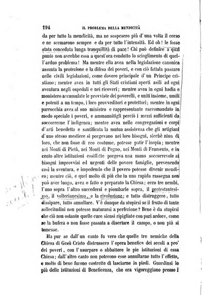 La civiltà cattolica pubblicazione periodica per tutta l'Italia