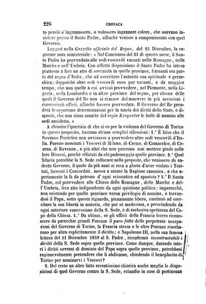 La civiltà cattolica pubblicazione periodica per tutta l'Italia