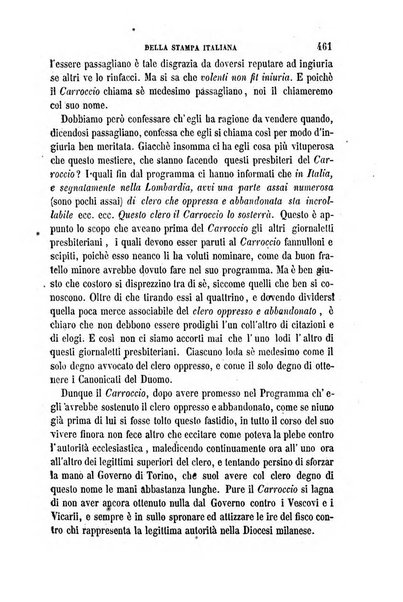 La civiltà cattolica pubblicazione periodica per tutta l'Italia